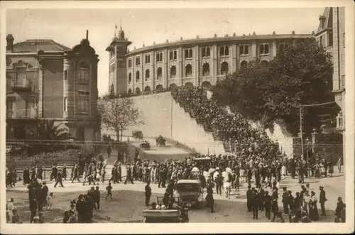 San Sebastian Guipuzcoa San Sebastian Subida Plaza Toros x / Donostia-San Sebastian /Guipuzcoa