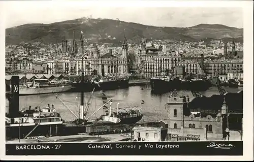 Barcelona Correos Layetana Catedral *