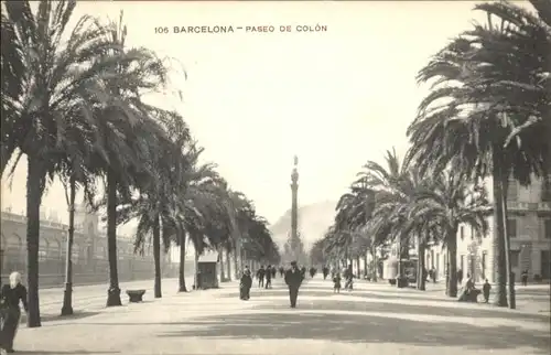 Barcelona Paseo Colon *