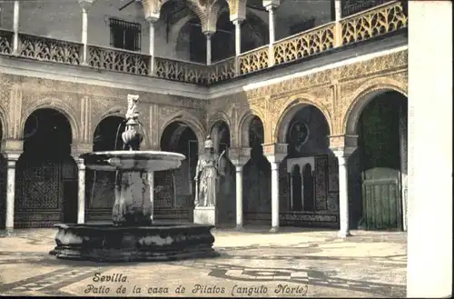 Sevilla Patio Casa Pilatos x