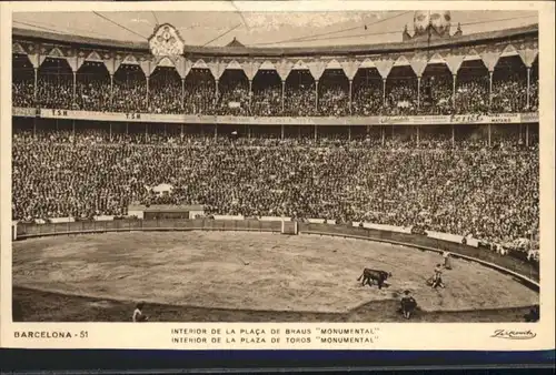 Barcelona Plaza Toros Monumental  *