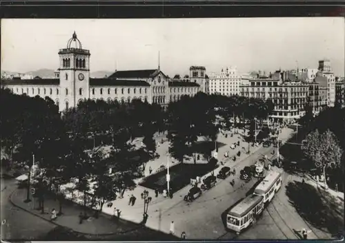 Barcelona Strassenbahn Plaza Universidad x