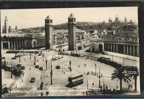 Barcelona Strassenbahn Parque Montjuich  *