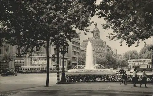 Barcelona Strassenbahn Surtidor Paseo Gracia *