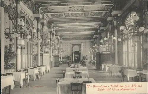 Barcelona Tibidabo Salon Gran Restaurant  *