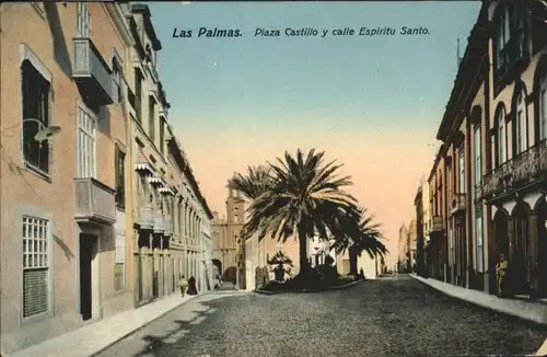 Las Palmas Gran Canaria Las Palmas Plaza Castillo Calle Espiritu Santo * / Las Palmas Gran Canaria /