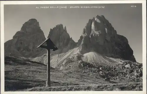 Passo Sella Gruppo Sassolungo *