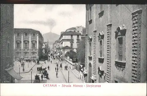 Catania Strada Atenea Stesicorea *