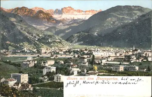 Bozen Rosengarten *