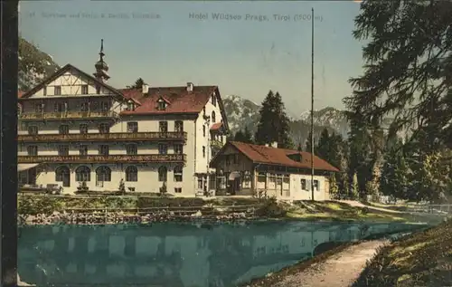 ws88107 Prags Prags Hotel Wildsee Tirol * Kategorie. Italien Alte Ansichtskarten