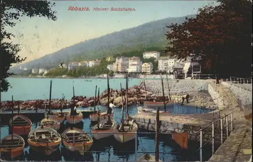 Abbazia Istrien Kleiner Bootshafen x / Seebad Kvarner Bucht /Primorje Gorski kotar