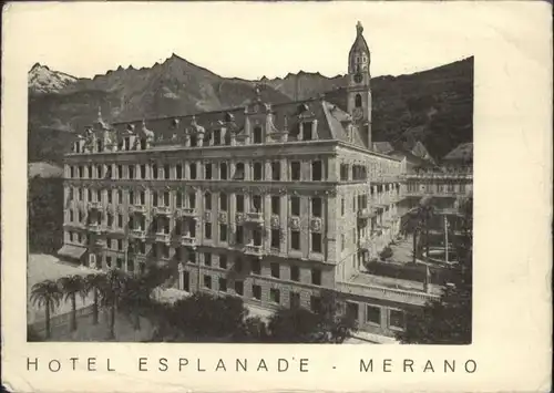 Merano Hotel Esplanade *