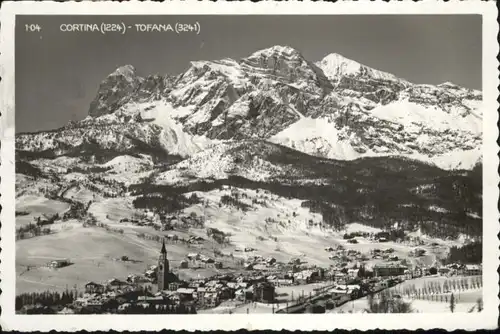 ws88585 Cortina d Ampezzo Cortina Tofana x Kategorie. Cortina d Ampezzo Alte Ansichtskarten