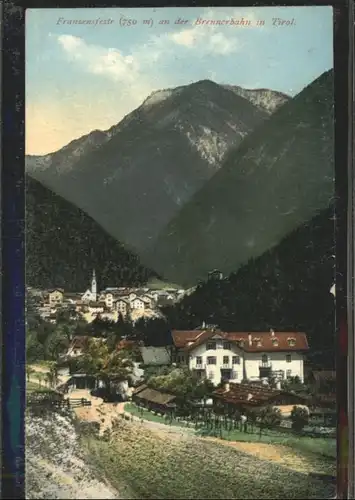 Franzensfeste Brennerbahn Tirol x