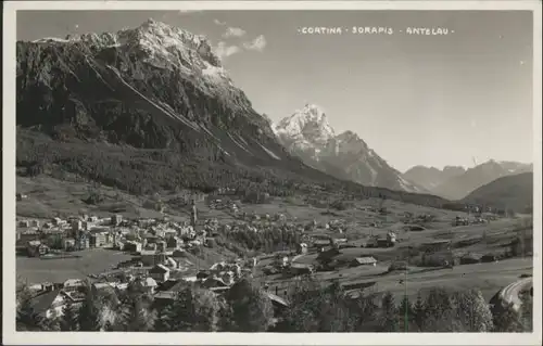 ws88898 Cortina d Ampezzo Cortina Antelau Sorapis x Kategorie. Cortina d Ampezzo Alte Ansichtskarten