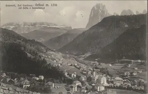 Ortisei Val Gardena Col Sella Sassolungo Dolomiti x