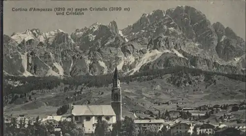 Cortina d Ampezzo Cortina d'Ampezzo Cristallo Cristalin *