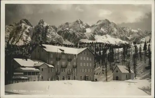 ws89024 Cortina d Ampezzo Cortina Tre Croci * Kategorie. Cortina d Ampezzo Alte Ansichtskarten