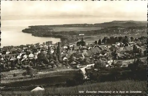 Neuchatel NE Neuchatel Corcelles Baie de Colombier * / Neuchatel /Bz. Neuchâtel