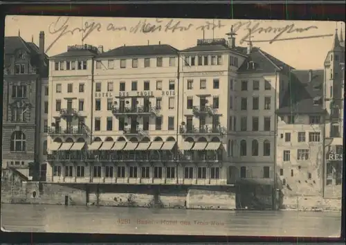 Basel Hotel des Trois Rois x