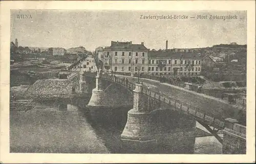 Wilna Zawierzyniecki-Bruecke Most x