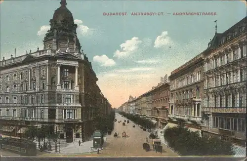 Budapest Andrassy Ut Andrassy-Strasse x