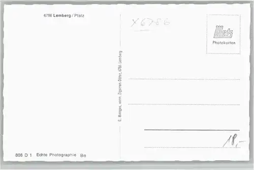 wu29536 Lemberg Pfalz  * Kategorie. Lemberg Alte Ansichtskarten