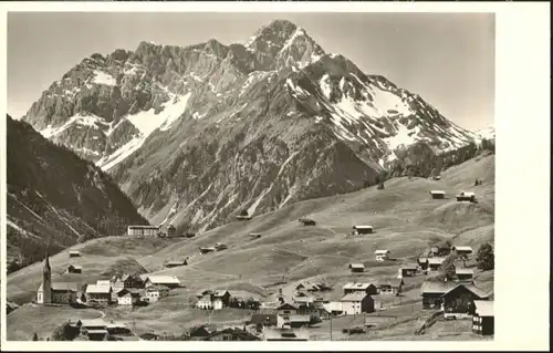 wu81607 Hirschegg Kleinwalsertal Vorarlberg Hirschegg Kleinwalsertal Widderstein Baerenkopf * Kategorie. Mittelberg Alte Ansichtskarten