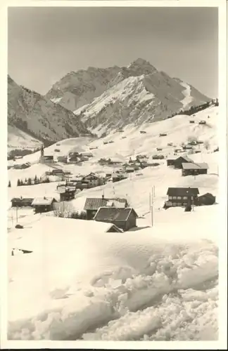 wu81614 Hirschegg Kleinwalsertal Vorarlberg Hirschegg Kleinwalsertal Widderstein Baerenkopf * Kategorie. Mittelberg Alte Ansichtskarten