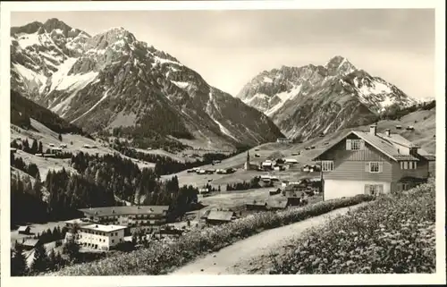 wu81637 Hirschegg Kleinwalsertal Vorarlberg Hirschegg Kleinwalsertal Pension Haus in der Sonne * Kategorie. Mittelberg Alte Ansichtskarten