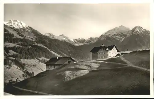 wu81643 Hirschegg Kleinwalsertal Vorarlberg Hirschegg Kleinwalsertal Pension Fuchskopf * Kategorie. Mittelberg Alte Ansichtskarten