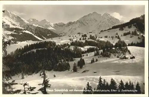 wu81647 Hirschegg Kleinwalsertal Vorarlberg Hirschegg Kleinwalsertal Bergheim Sonnblick * Kategorie. Mittelberg Alte Ansichtskarten