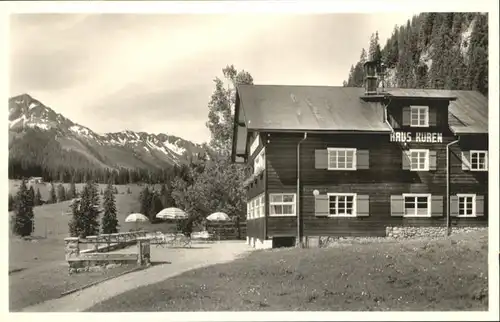 wu81651 Hirschegg Kleinwalsertal Vorarlberg Hirschegg Kleinwalsertal Berggasthof Haus Kueren * Kategorie. Mittelberg Alte Ansichtskarten