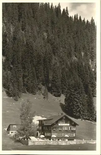 wu81652 Hirschegg Kleinwalsertal Vorarlberg Hirschegg Kleinwalsertal Berggasthof Haus Kueren * Kategorie. Mittelberg Alte Ansichtskarten