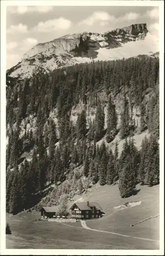 wu81654 Hirschegg Kleinwalsertal Vorarlberg Hirschegg Kleinwalsertal Berggasthof Haus Kueren * Kategorie. Mittelberg Alte Ansichtskarten