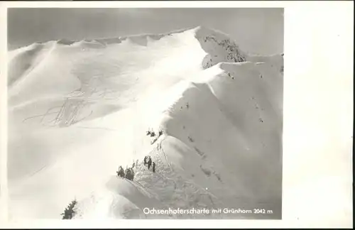 wu81675 Hirschegg Kleinwalsertal Vorarlberg Hirschegg Kleinwalsertal Ochsenhoferscharte Gruenhorn * Kategorie. Mittelberg Alte Ansichtskarten