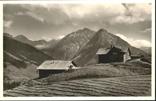 wu81678 Hirschegg Kleinwalsertal Vorarlberg Hirschegg Kleinwalsertal Gaststaette Pension Fuchshof * Kategorie. Mittelberg Alte Ansichtskarten