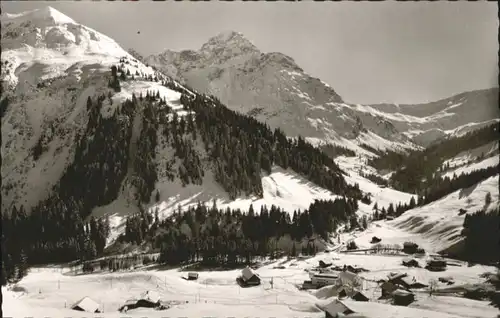 Baad Kleinwalsertal Baerenkopf Widderstein Baergunttal Hochalppass *