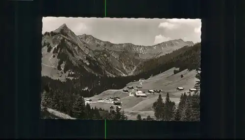 Baad Kleinwalsertal Unspitz Hoch-Starzel Starzeljoch Gruenhorn Ochsenhofer Scharte *