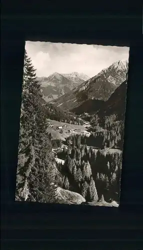 Baad Kleinwalsertal Kanzelwand Hammerspitze Hochgehren Schuesser Zwoelferkopf *