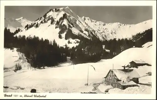 Baad Kleinwalsertal Gasthof Noris-Huette *