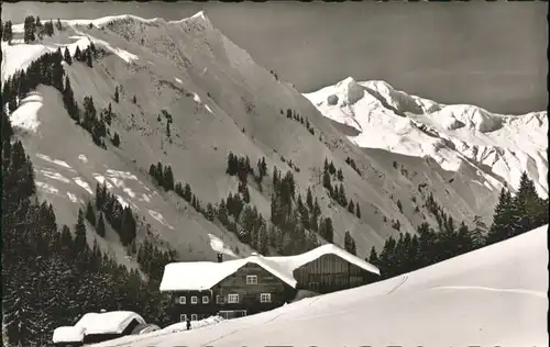 Baad Kleinwalsertal Starzelhaus Unspitz Hoch-Starzel *