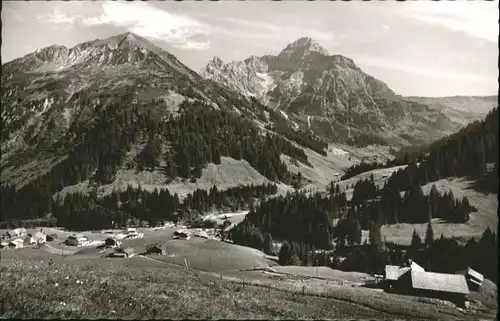 Baad Kleinwalsertal Baerenkopf Widderstein Hochalppass *