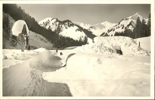 Baad Kleinwalsertal Weg Mittelberg  *