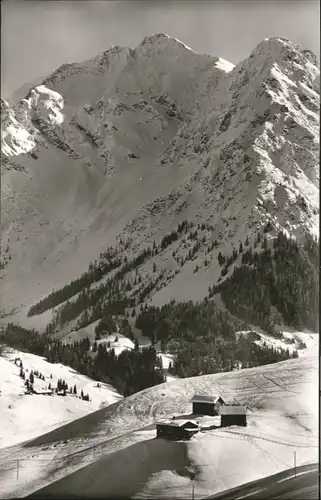 wu82059 Hirschegg Kleinwalsertal Vorarlberg Hirschegg Kleinwalsertal Ferienheim Schloessle * Kategorie. Mittelberg Alte Ansichtskarten