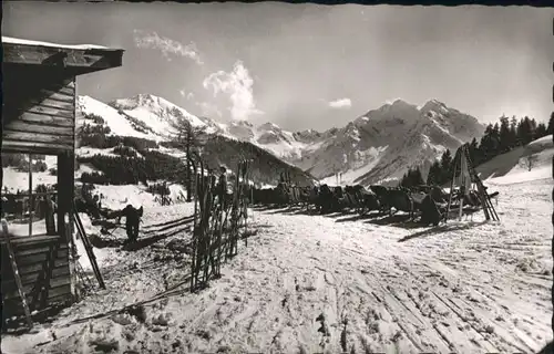 wu82142 Hirschegg Kleinwalsertal Vorarlberg Hirschegg Kleinwalsertal Oberschoental * Kategorie. Mittelberg Alte Ansichtskarten