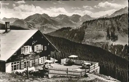 wu82156 Hirschegg Kleinwalsertal Vorarlberg Hirschegg Kleinwalsertal Ifenhuette * Kategorie. Mittelberg Alte Ansichtskarten