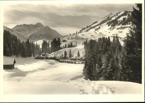 wu82203 Hirschegg Kleinwalsertal Vorarlberg Hirschegg Kleinwalsertal Widderstein Heuberg * Kategorie. Mittelberg Alte Ansichtskarten