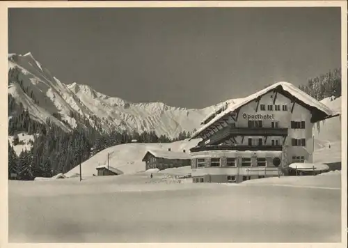 Baad Kleinwalsertal Hotel *