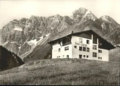 wu82444 Hirschegg Kleinwalsertal Vorarlberg Hirschegg Kleinwalsertal Gaestehaus Rein * Kategorie. Mittelberg Alte Ansichtskarten